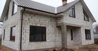 Фасад из газобетона для дома в Городце - Строй-Грд, качественная отделка от 2080 руб.