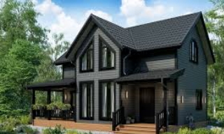 Проекты каркасных домов с террасой от 3639 рублей | Строй-Грд