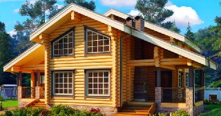 Строительство дома из бревна под ключ Городец цены от 10501 руб.