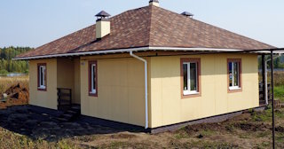 Одноэтажный дом из панелей под ключ в Городце - Строй-Грд от 135161 рублей