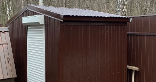 Сарай из металлопрофиля в Городце для дачи от Строй-Грд от 41588 рублей