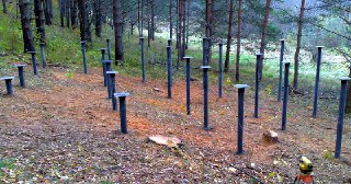 Свайный фундамент Городец. Заказать под ключ цена от 2080 руб
